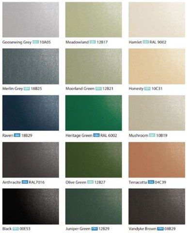 Colour Chart PVC