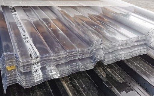 Polycarbonate Clear Wide Box Profile (Kingspan) Sheet